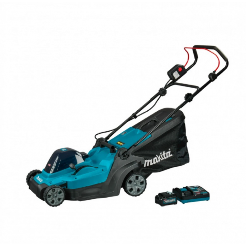  Ασύρματο Χλοοκοπτικό Makita LM004GM103 XGT 40V Max 43 cm με Μπαταρία και Φορτιστή
