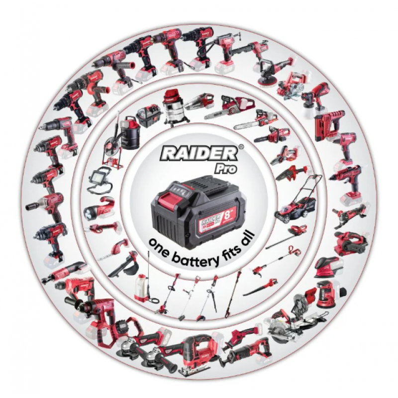 Εξάρτημα κλαδευτηριού Raider RDP-SBBC20 σειράς R20 System 20 V