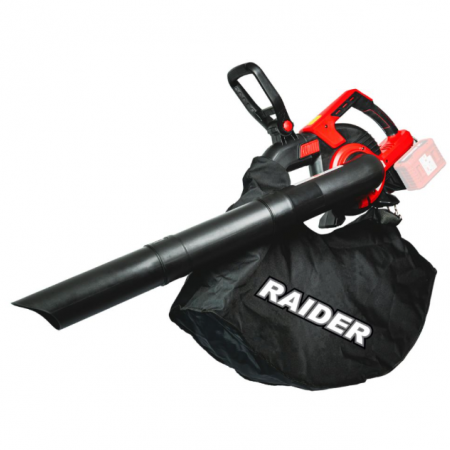 Ασύρματος συλλέκτης φύλλων Raider RDP-SEBV20 Solo Turbo, R20, 40 V, 650 m³/ώρα, 3 σε 1, χωρίς μπαταρία και φορτιστή