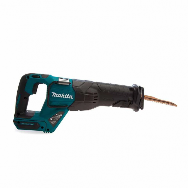Ασύρματο παλινδρομικό πριόνι, χωρίς ψήκτρες, Makita JR001GZ, 40V, XGT, διαδρομή λάμας 32 χιλ., χωρίς μπαταρία και φορτιστή