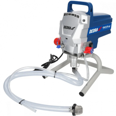 Ηλεκτρικό μηχάνημα βαφής airless DEDRA DED7424, 950 W, 250 bar, 2,1 L/min