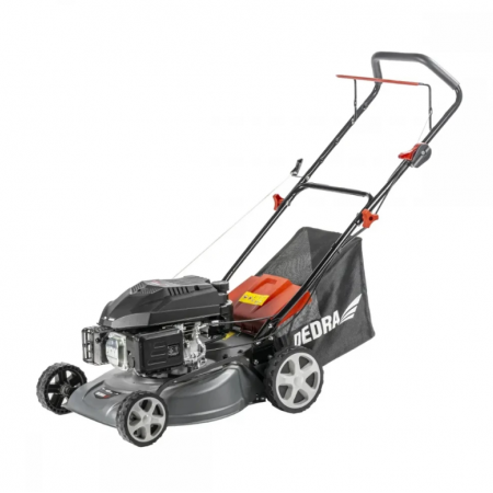Βενζινοκίνητη χλοοκοπτική μηχανή Dedra DED8720-43CP, 43 cm, 2.7 kW, 3.7 hp, λειτουργία mulching