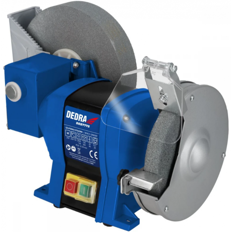 Τροχός λείανσης επαγωγικού τύπου DEDRA DED7778, 250W, 150/200 mm