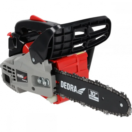 Αλυσοπρίονο βενζίνης Dedra DED8719, 1 kW, 1.36 HP, 25.4 cm³, λάμα 25 cm