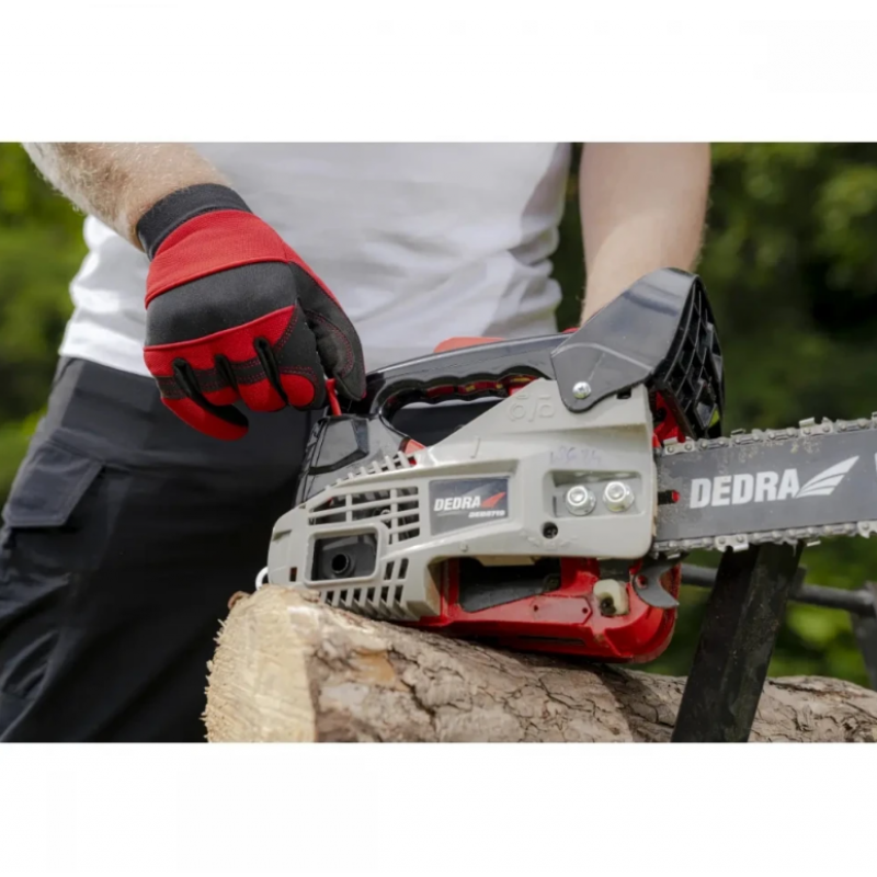 Αλυσοπρίονο βενζίνης Dedra DED8719, 1 kW, 1.36 HP, 25.4 cm³, λάμα 25 cm