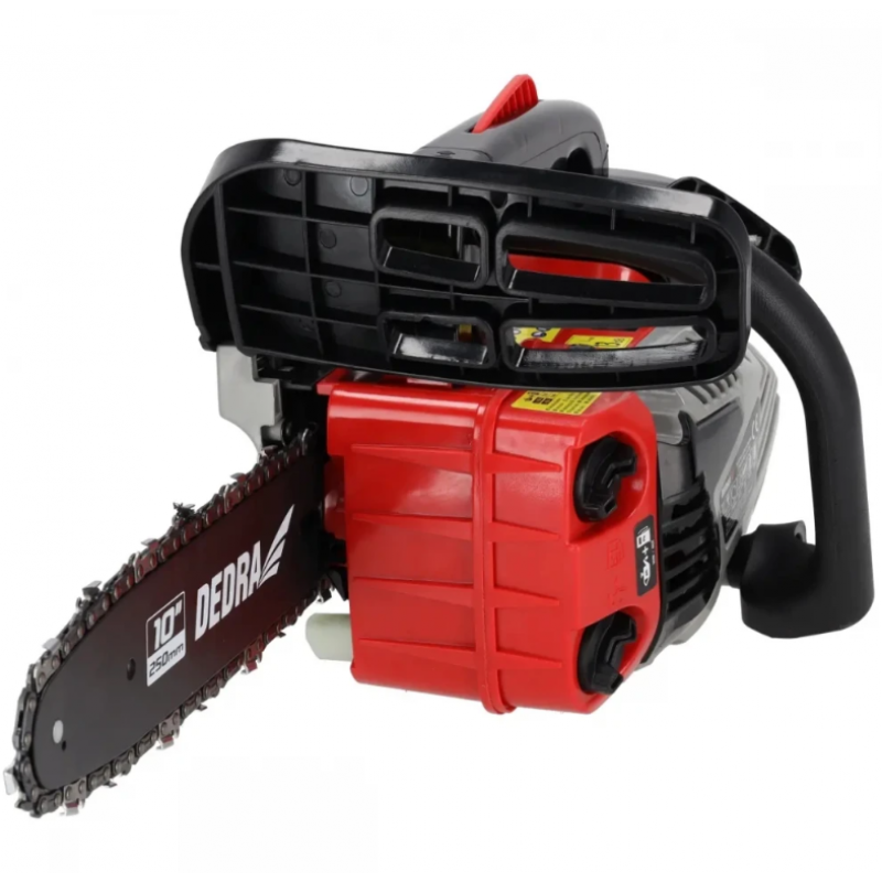 Αλυσοπρίονο βενζίνης Dedra DED8719, 1 kW, 1.36 HP, 25.4 cm³, λάμα 25 cm