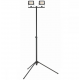 Διπλός προβολέας LED με τρίποδο Dedra L1074-32, 2 x 30 W, 2 x 2700 lm, ύψος 1,63 μ.