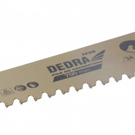 Χειροπρίονο για κυψελωτό σκυρόδεμα Dedra 1228, 700 mm, 34 δόντια