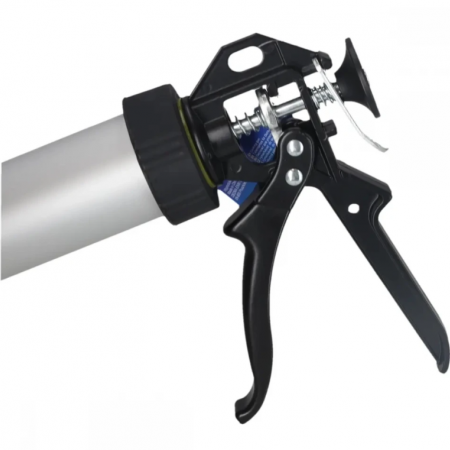 Πιστόλι σιλικόνης Dedra 1201-11, 600 ml, με σωλήνα αλουμινίου