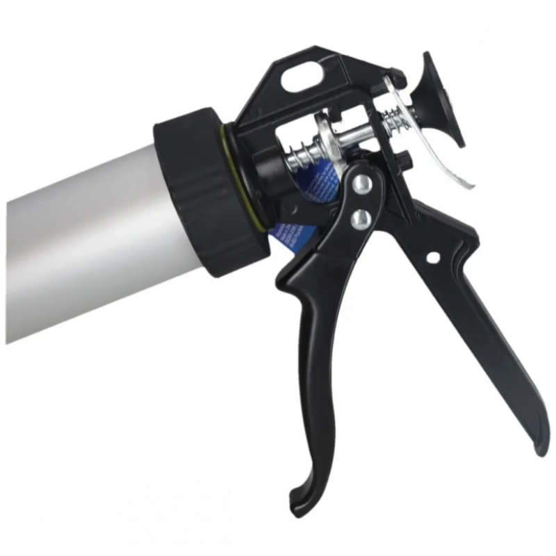 Πιστόλι σιλικόνης Dedra 1201-11, 600 ml, με σωλήνα αλουμινίου