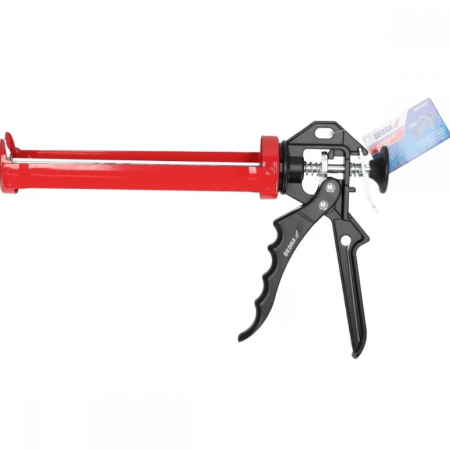 Πιστόλι σιλικόνης Dedra 1201-03, 330 ml, με περιστρεφόμενο σώμα
