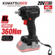 Ασύρματο brushless κρουστικό μπουλονόκλειδο KUMATSUGEN KDC130 SOLO, 20 V, 1/2”, 360 Nm, χωρίς μπαταρία και φορτιστή