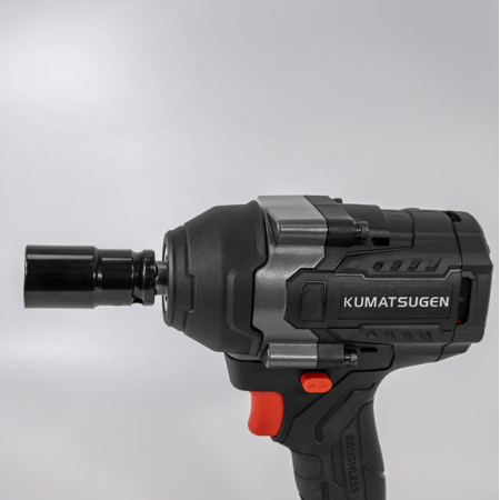 Ασύρματο brushless κρουστικό μπουλονόκλειδο KUMATSUGEN KDC125 SOLO, 20 V, 1/2”, 1000 Nm, χωρίς μπαταρία και φορτιστή