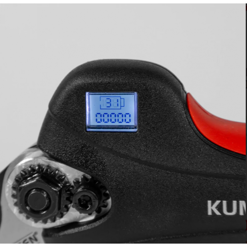 Ασύρματο ψαλίδι κλαδέματος KUMATSUGEN KDC240, 20 V, Brushless, 0–22/40 mm, 2 x 2.0 Ah Li-Ion, φορτιστής και βαλίτσα