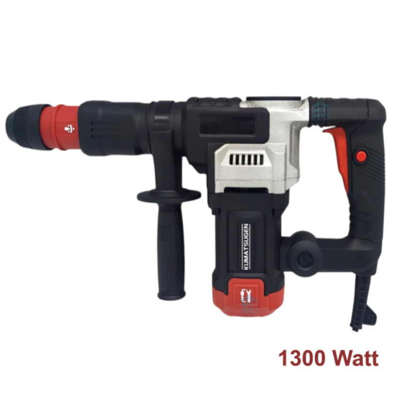 Ηλεκτρικό κατεδαφιστικό πιστολέτο KUMATSUGEN KPH300, SDS-MAX, 1300 W, 18 J