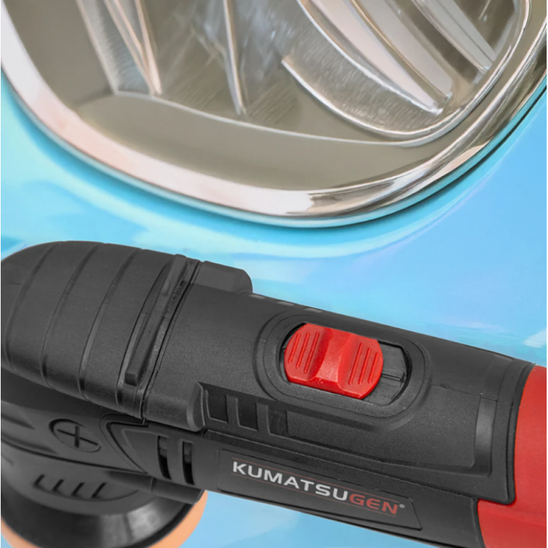 Ηλεκτρικός Έκκεντρος Αλοιφαδόρος KUMATSUGEN KCP350, 600 W, 50 mm / 75 mm, 2.000–6.800 σ.α.λ., Ομαλή Εκκίνηση