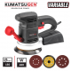 Τριβείο έκκεντρης τροχιάς KUMATSUGEN KSS150, 450 W, Ø125/150 mm, 4000–13000 σ.α.λ., με σύστημα συλλογής σκόνης