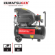 Μονοφασικός Αεροσυμπιεστής KUMATSUGEN KAC050, 50 L, 8 bar, 1500 W, 2 HP, 118 L/min