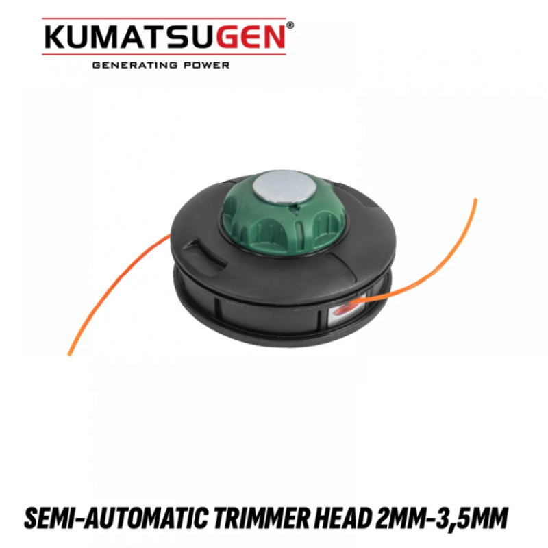 Κεφαλή μεσινέζας ημιαυτόματη KUMATSUGEN KM315 TAP & GO, M10x1.25 Αριστερό Σπείρωμα (LH), αλουμινένιο κουμπί, για μεσινέζα 2 mm - 3.5 mm