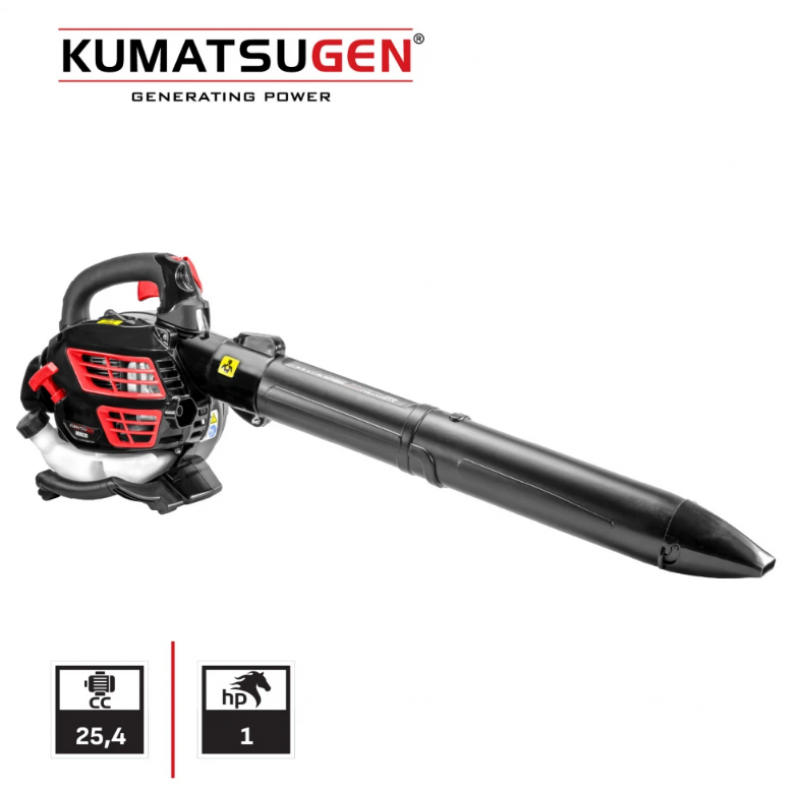 Βενζινοκίνητος φυσητήρας αέρα KUMATSUGEN KGB225, 25.4 cm³, 1 hp, 750 W, 70 m/sec