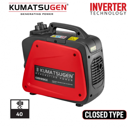 Γεννήτρια Βενζίνης Inverter KUMATSUGEN GB990i, 1.0 kW, 40 cc