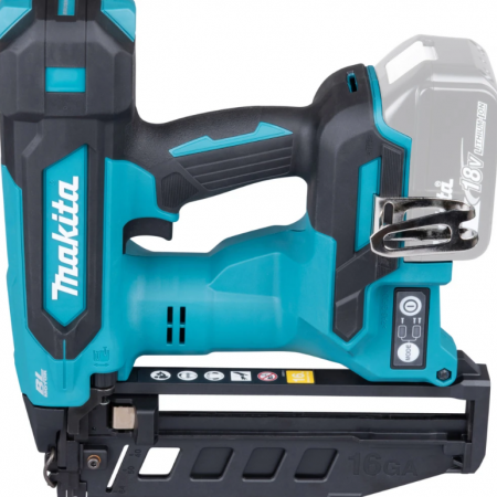 Καρφωτικό  μπαταρίας χωρίς ψήκτρες Makita DBN601, 18V LXT, 16Ga, 19-64 mm, χωρίς μπαταρία και φορτιστή