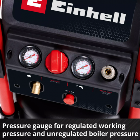 Αθόρυβος Αεροσυμπιεστής Einhell TE-AC 240/24 Silent, 10 bar, 24 L, 4010452