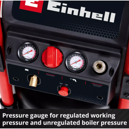 Αθόρυβος Αεροσυμπιεστής Einhell TE-AC 240/24 Silent, 10 bar, 24 L, 4010452