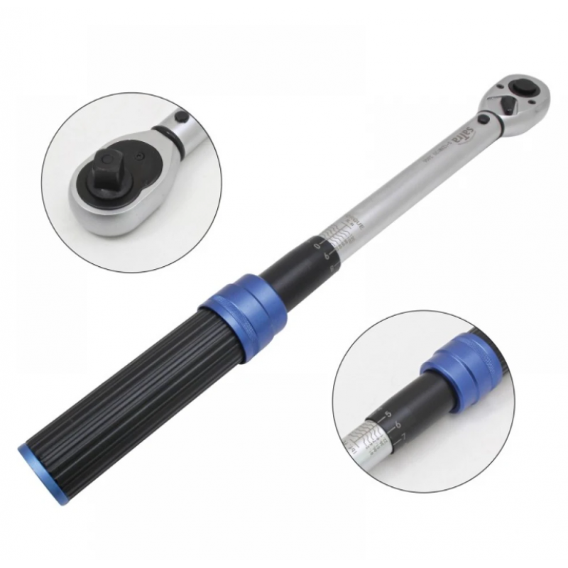 Δυναμόκλειδο SATRA S-12XM120, 1/2'', 20-120 Nm, 72 Δόντια
