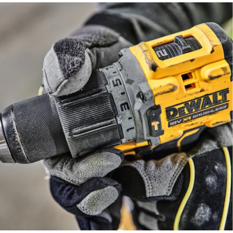 Κρουστικό δραπανοκατσάβιδο μπαταρίας DeWALT DCD805N, 18 V, 90 Nm, χωρίς μπαταρία και φορτιστή