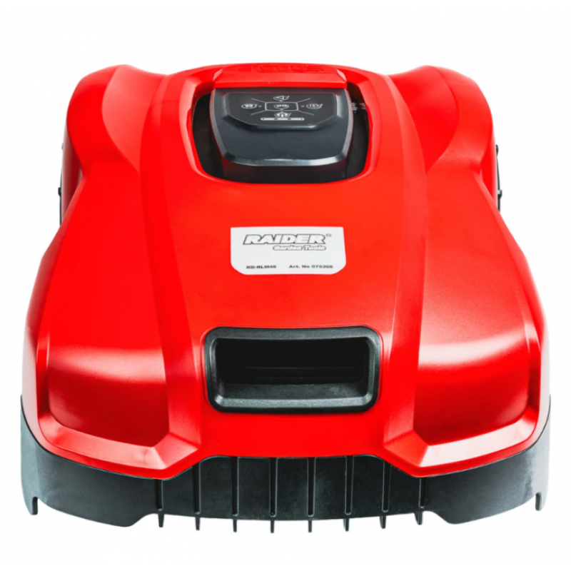 Χλοοκοπτικό ρομπότ Raider RD-RLM46, 20 V, χωρίς ψήκτρες, 160 mm, έως 500 m², με έλεγχο μέσω APP, 075366