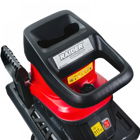 Ηλεκτρικός τεμαχιστής κλαδιών Raider RD-ESH03, 2500 W, 45 mm, 075353