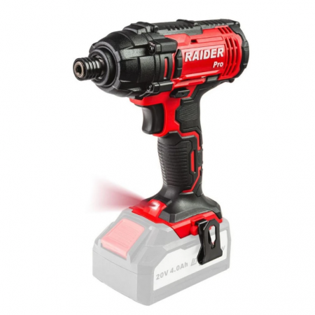 Ασύρματο κρουστικό κατσαβίδι RAIDER RDP-SHID20 Solo, R20, 20 V, 1/4", 180 Nm, 030132