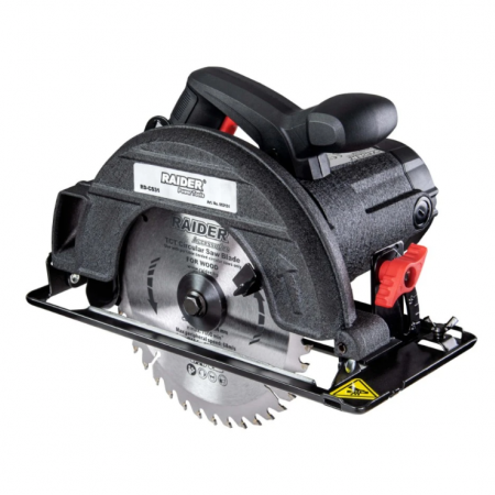 Ηλεκτρικό χειροκίνητο δισκοπρίονο Raider RD-CS31, 1300 W, 185 mm