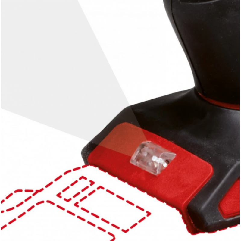 Ασύρματο πιστόλι σιλικόνης Einhell TE-SG 18/10 Li - Solo, 4522250, 18 V, 310 ml, χωρίς μπαταρία και φορτιστή