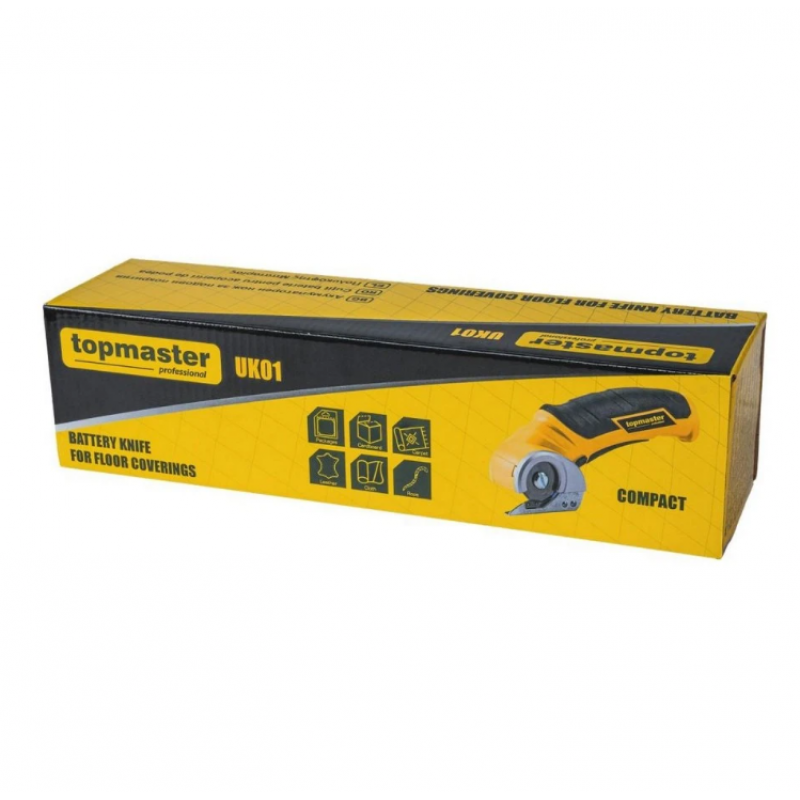 Ασύρματο μαχαίρι κοπής δαπέδων TopMaster 279914, UK01, 4 V