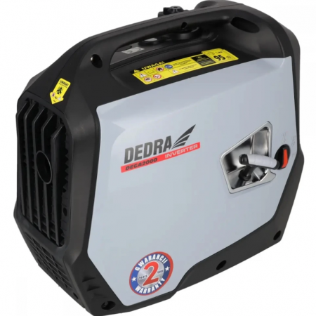Γεννήτρια Βενζίνης Inverter DEDRA DEGA2000, OHV 79 cm³, 1.8/2.0 kW, 2x230 V