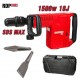 Κατεδαφιστικό 1500W 9.5kg SDS-max 18J με βαλίτσα RDP-DH05