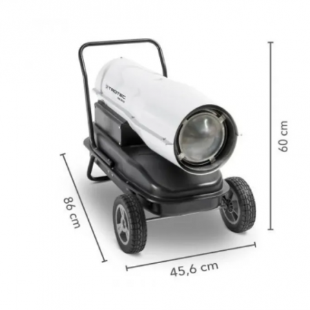 Καλοριφέρ πετρελαίου TROTEC IDE 50 D, 50 kW, 1.100 m³/h, με άμεση καύση