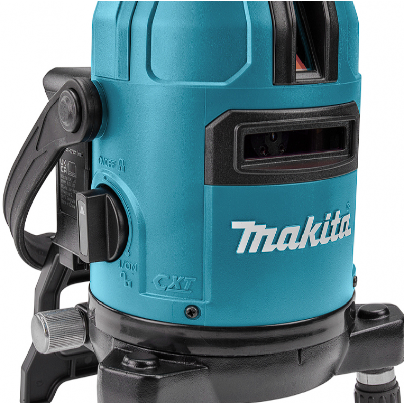 Μηχανισμός στάθμης λέιζερ γραμμής Makita με 2 ακτίνες χωρίς μπαταρία και φορτιστή, 12 V, 0.1 mm/m, SK10GD