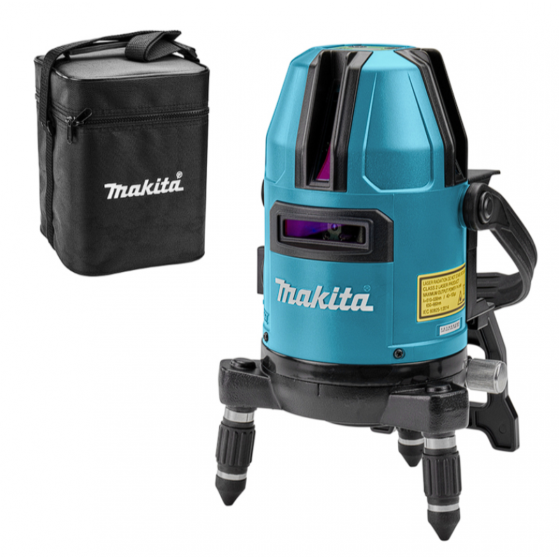 Επίπεδος λέιζερ γραμμικός Makita με 3 δέσμες χωρίς μπαταρία και φορτιστή, 12 V, 0.1 mm/m, SK20GD
