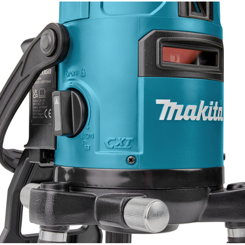 Επίπεδος λέιζερ γραμμικός Makita με 3 δέσμες χωρίς μπαταρία και φορτιστή, 12 V, 0.1 mm/m, SK20GD