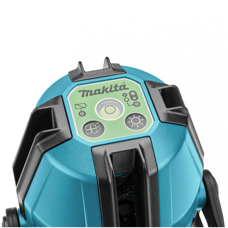 Νιβέλα λέιζερ γραμμική Makita με 5 δέσμες χωρίς μπαταρία και φορτιστή, 0.1 χιλ/μ, SK40GD