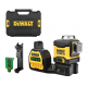 Γραμμικό λέιζερ επίπεδο DeWALT με 3 δέσμες 35 μ., 50 μ., 0.3 χιλ./μ., DCE089NG18