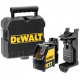 Επίπεδο λέιζερ γραμμικό DeWALT με 2 ακτίνες 20 μ, 50 μ, 0.3 χιλ/μ, DW088CG