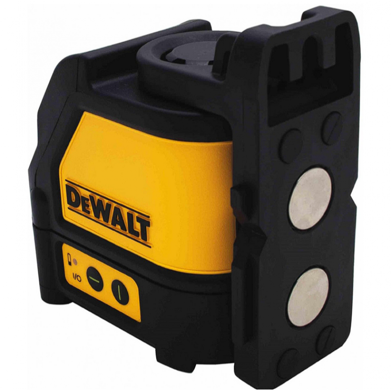 Επίπεδο λέιζερ γραμμικό DeWALT με 2 ακτίνες 20 μ, 50 μ, 0.3 χιλ/μ, DW088CG
