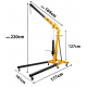 Γερανός κινητήρων ΒΑΡΕΩΣ ΤΥΠΟΥ 2 τόνων, JCB TH72004