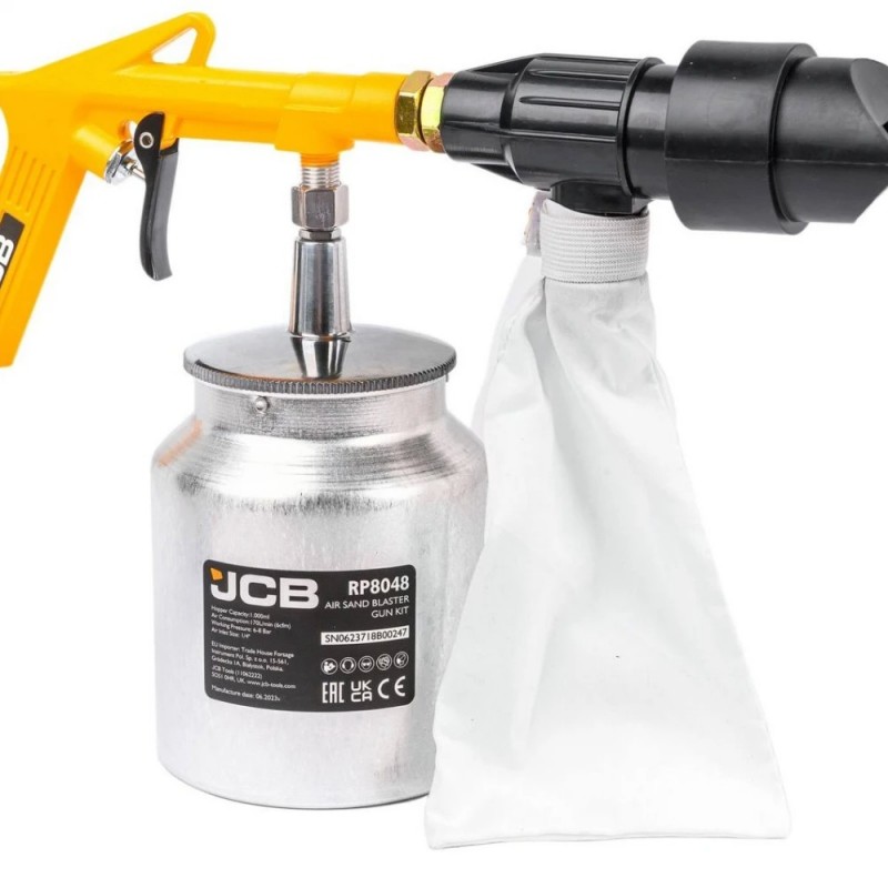ΠΝΕΥΜΑΤΙΚΟ ΠΙΣΤΟΛΙ ΑΜΜΟΒΟΛΗΣ JCB, RP8048, 1 L ΜΕ 4 ΑΚΡΟΦΥΣΙΑ