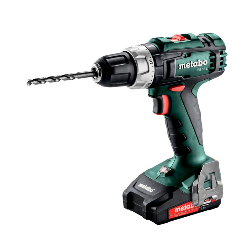 Δραπανοκατσάβιδο μπαταρίας METABO BS18L, 602321500, 18V, με 2 μπαταρίες 2Ah, φορτιστή και θήκη