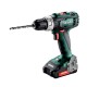 Δραπανοκατσάβιδο μπαταρίας METABO BS18L, 602321500, 18V, με 2 μπαταρίες 2Ah, φορτιστή και θήκη